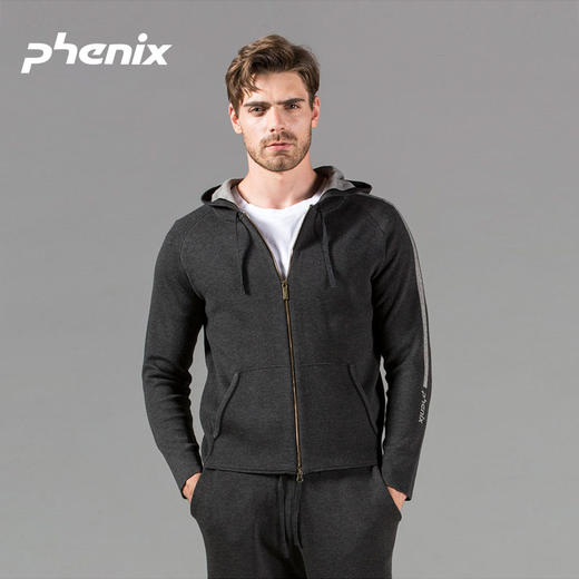 phenix URBAN系列 新款男士舒适休闲针织衫运动卫衣PC872KT03 商品图0