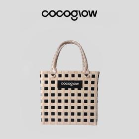 cocoglow·PARIS_戏梦巴黎女士手提包手工工艺编织菜篮子中号