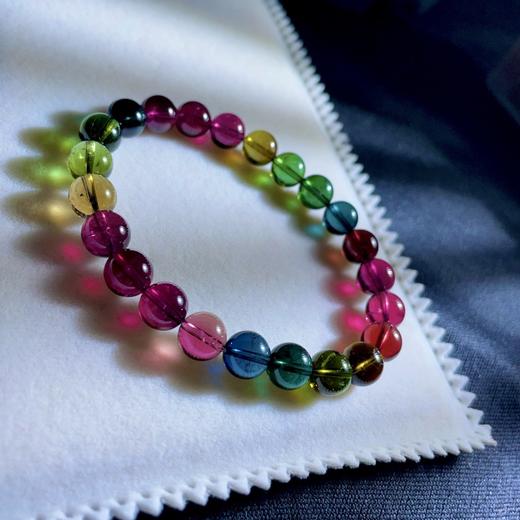 19.5g 8mm 碧玺手链 商品图7