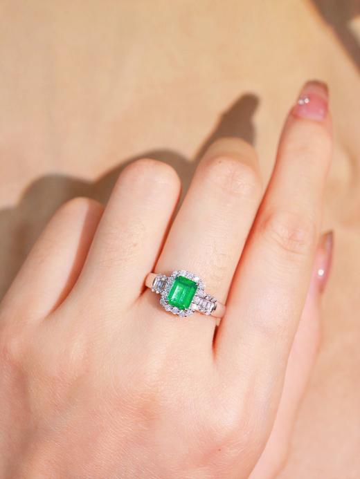 0.85ct 4.24g 祖母绿戒指 商品图7