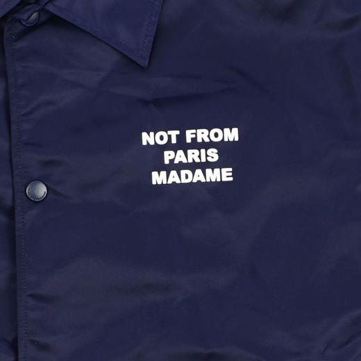 Drole de Monsieur La Veste Slogan 法式复古经典标语教练夹克 商品图1