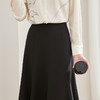 剩S 米思阳2026春季新款设计感黑色半身裙显瘦鱼尾裙a字大裙摆短裙女3168 商品缩略图4