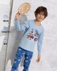【春上新】8楼爱慕儿童Aimer Kids男孩2件装-赛车总动员之恐龙冒险保暖套装 商品缩略图0