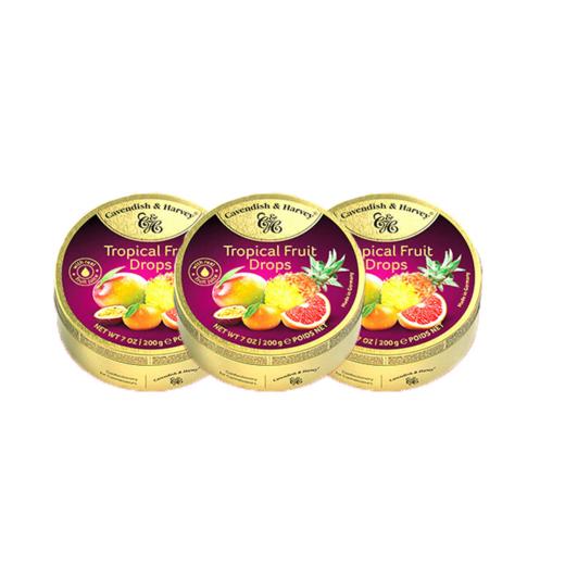 嘉云 水果糖多种口味（硬质糖果） 3盒 商品图5