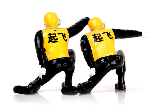 【“走你”起飞瞬间 7cm小巧精致 】中国航母style起飞兵人（一次性拍一对，发两个不同的，拍一个两款随机发货） 商品图5