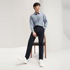 【高弹针织】柒牌男装休闲裤男2024秋冬新款商务百搭修身直筒长裤	127H71030 商品缩略图3