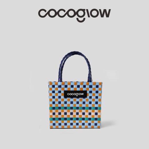 cocoglow·海上日士手提包手工工艺编织菜篮子新品中号 商品图1