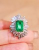 2.35ct 8.7mm 祖母绿戒指 商品缩略图5