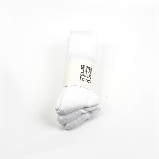 hobo 3P PILE CREW SOCKS 3双装毛巾底针织袜子 中筒袜 商品图4