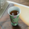寒香窑乾隆粉彩 花香蝶舞高脚杯（缺货）锦雀春深高脚杯（缺货）李白红桃高脚(缺货) 游蝶觅蕊高脚杯（缺货） 商品缩略图4