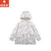 棉果果秋季新品女童加绒加厚防风保暖休闲冲锋衣外套连帽风衣M322100324426 商品缩略图1