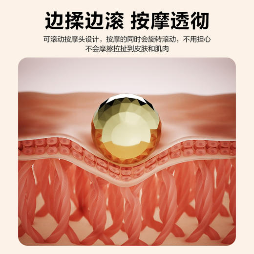 skg颈椎按摩器 晶钻肩颈披肩 斜方肌腿腰背脖子全身按摩仪 H5-2 商品图3
