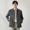 柒牌风衣外套男2024秋季新款商务休闲暗格纹休闲百搭男士翻领夹克	127K70360 商品缩略图1