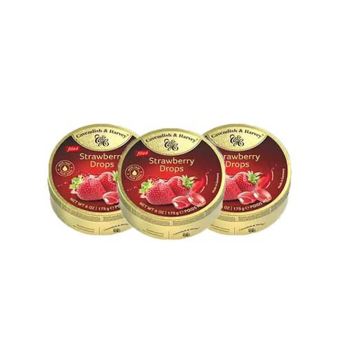 嘉云 水果糖多种口味（硬质糖果） 3盒 商品图1