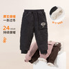 贝贝怡童装女童休闲束脚裤秋冬新款加绒保暖儿童长裤灯芯绒运动裤ZB4DK021 商品缩略图1