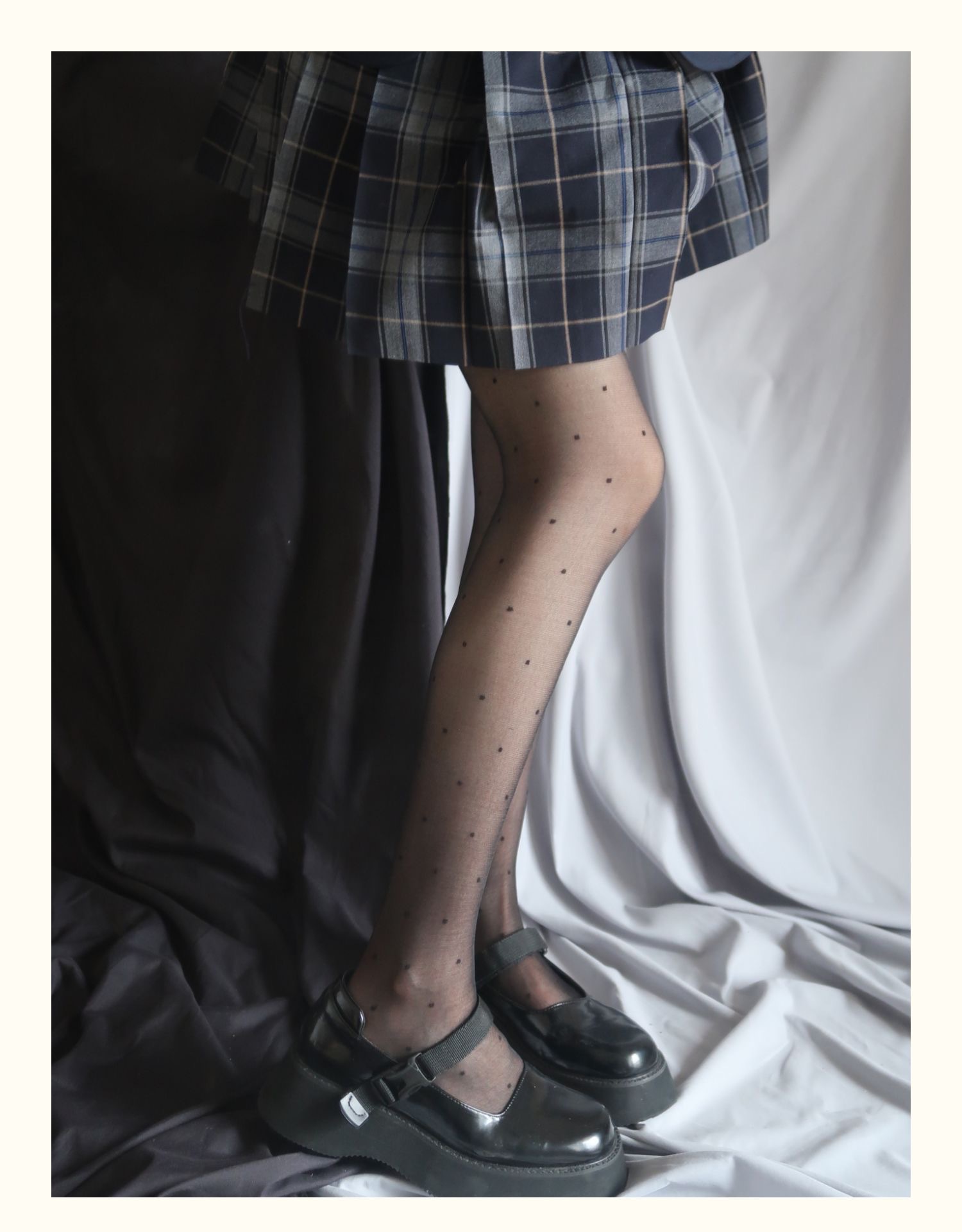 【25元任选2双】【e选好物】黑色丝袜女夏季薄款潮流网红ins暗黑风jk