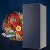 澳柯玛 立式客厅柜BD-136WH晶韵蓝 超大抽屉 风冷无霜  72小时发货 商品缩略图3