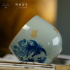 问鼎留青天青金钟杯（青花斗金凤凰） 商品缩略图1