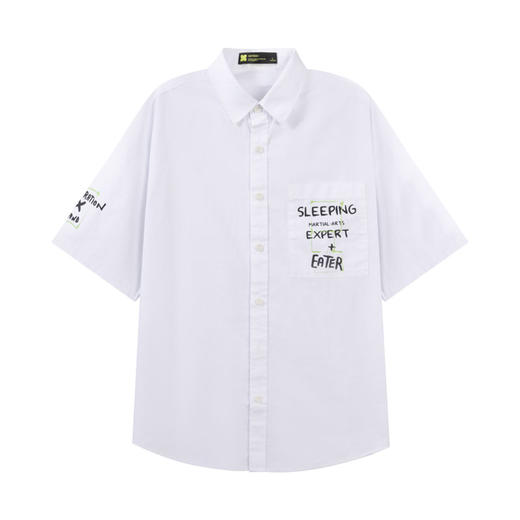 【新品上新】HX 夏季翻领短袖衬衫C103420008101 商品图0