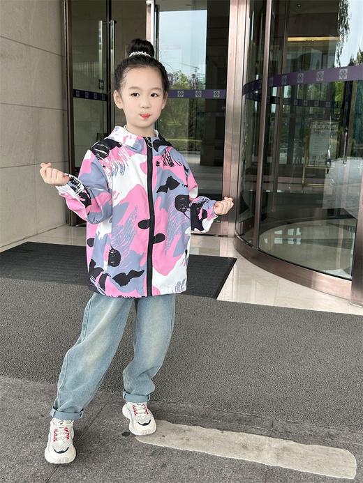 贝叮熊潮童休闲轻薄冲锋衣外套 商品图10
