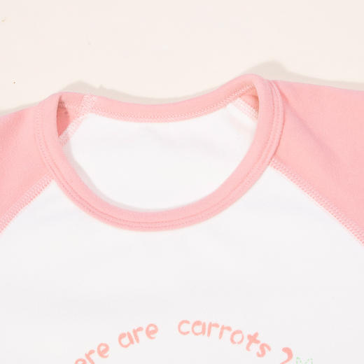 贝贝怡【保暖德绒】24秋冬款女童家居服柔软秋衣秋裤打底内衣两件套ZB3DT076 商品图7