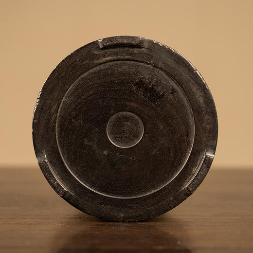 清 紫檀三足笔筒 商品图3