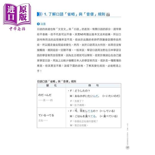 【中商原版】新日检N5听解30天速成 新版 小语种学习 日语自学指南 商品图1