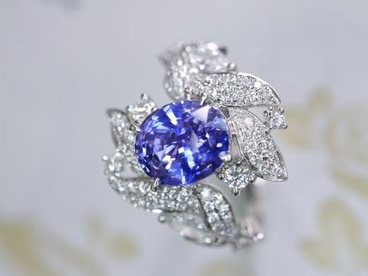 1.56ct 4.03g 蓝宝石戒指 商品图0