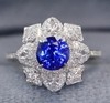 1.12ct 蓝宝石戒指 商品缩略图1