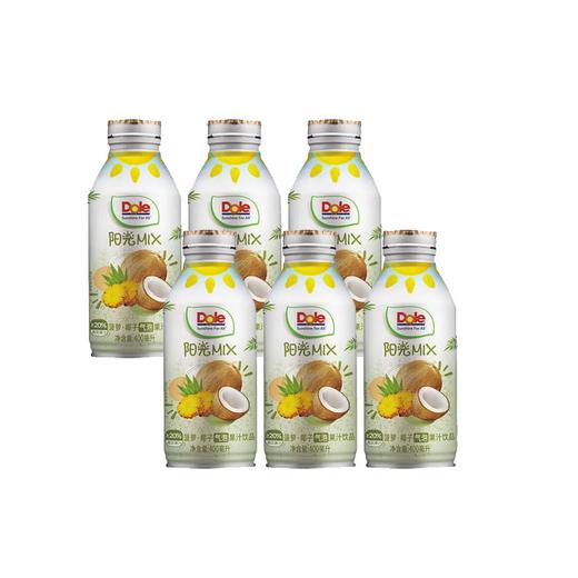 都乐 阳光MIX气泡果汁400ml*6瓶 商品图1