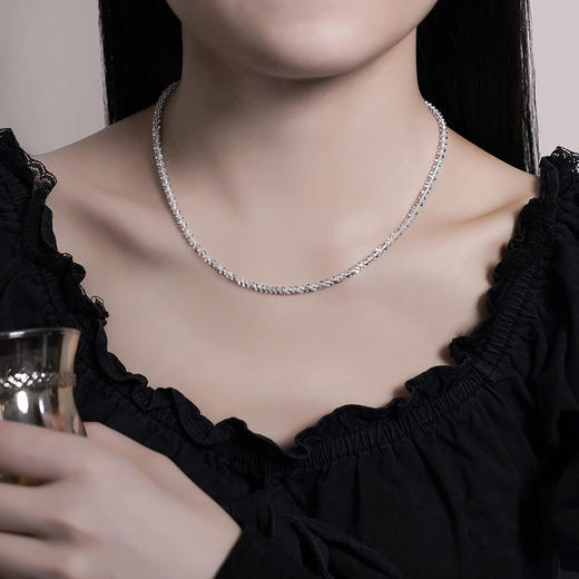 子佩集S925银【清辉静染】项链【M263-2】2408 商品图14