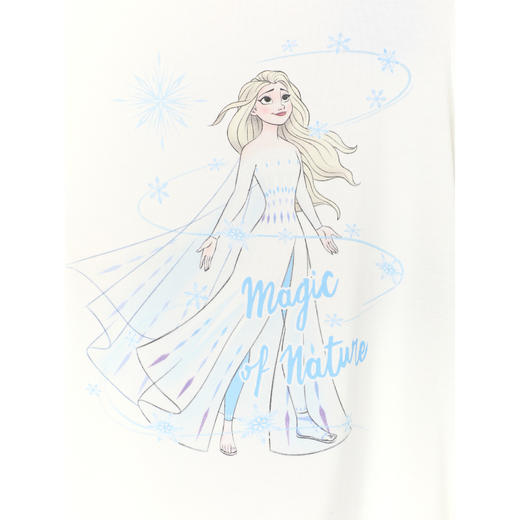 【春上新】8楼爱慕儿童Aimer Kids女孩2件装-奶皮艾莎非凡之旅保暖套装AK174G111，吊牌价660元 商品图3