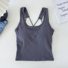 【买一送一！可任选】纯欲美背内搭背心吊带女带胸垫辣妹裹胸外穿透气露背抹胸短款内搭。ry 商品缩略图5