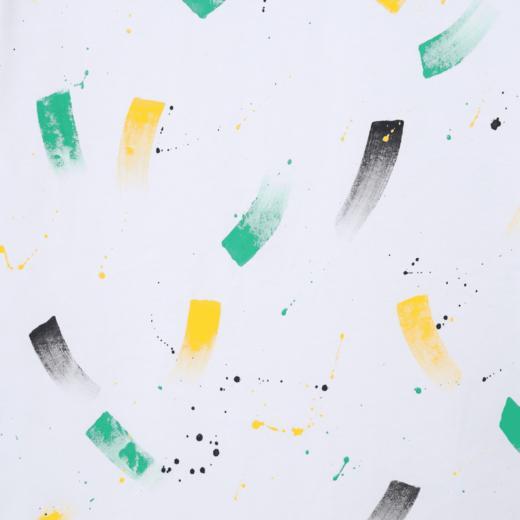 T520夏季短袖上衣男士夏季宽松设计师圆领满印印花T恤 商品图3