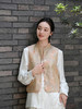 盛唐婧 |真丝异色罗梅花三弄马甲 商品缩略图1