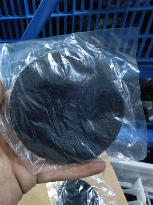 【货号04316】4寸抛光棉仿羊毛轮汽车抛光打蜡汽车美容自粘抛光球 商品图2