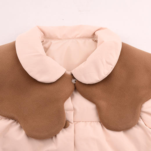 棉果果秋季新品女童秋冬轻羽绒保暖大翻领轻薄羽绒服M322102924430 商品图2