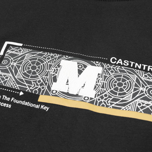 【断码清仓】HX 夏季圆领短袖T恤S102423302101/02 商品图5