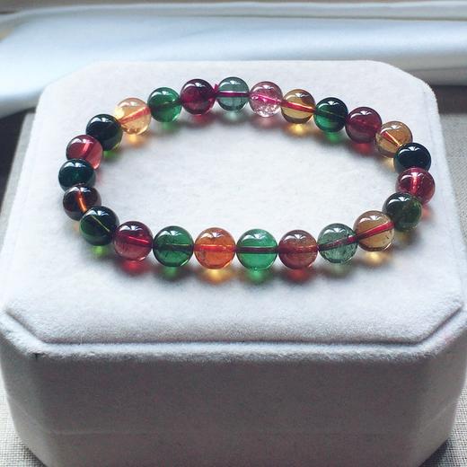 18g 7.9mm 碧玺手链 商品图1