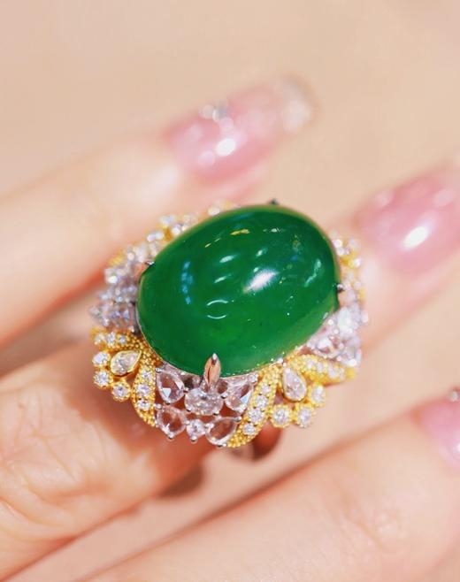 18.6ct 14.11g 祖母绿戒指吊坠 商品图4