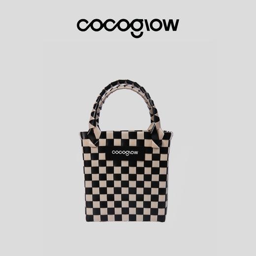 cocoglow·小号PARIS_戏梦巴黎手提包手工编织包夏天彩色菜篮子 商品图0