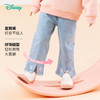 迪士尼【脚口米妮刺绣】24春秋款女童牛仔长裤中大童休闲裤儿童长裤ZD3DK013 商品缩略图3