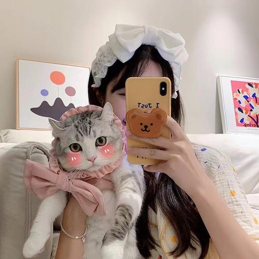 【甜美少女！蝴蝶结发带】甜美蝴蝶结束发带，洗脸发带 可爱少女心！敷面膜防滑松紧发箍发饰头饰Y 商品图2