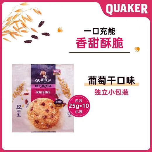 马来西亚桂格葡萄干燕麦曲奇饼干 商品图1