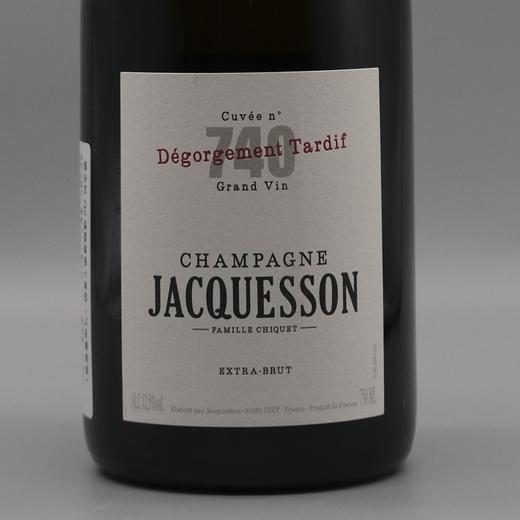 法国雅克松酒庄741/740晚除渣香槟 商品图3