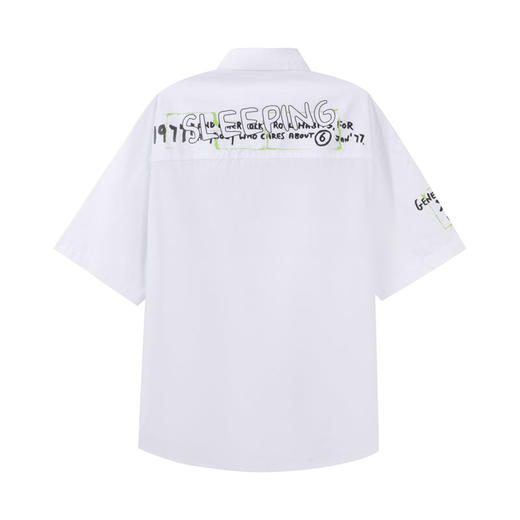 【新品上新】HX 夏季翻领短袖衬衫C103420008101 商品图1