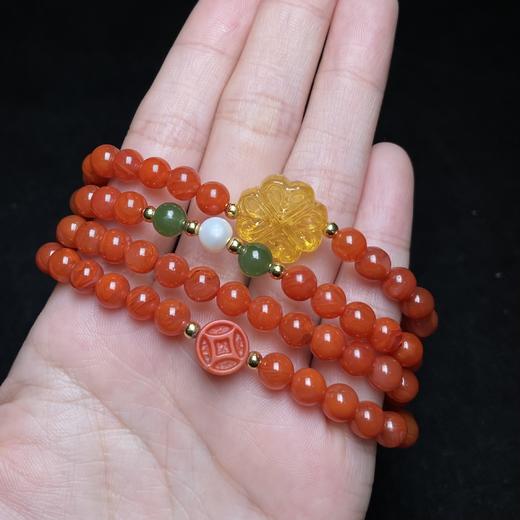 南红四圈手串圆珠 商品图0