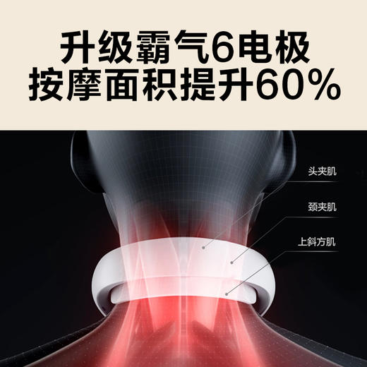 SKG颈椎按摩器 颈部肩颈脖子护颈热敷蓝牙APP便携口袋按摩仪 K5-2尊贵礼盒款 商品图2