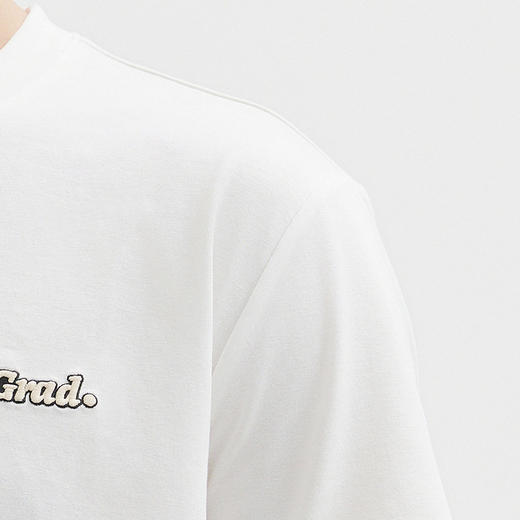 【断码清仓】HX 夏季圆领短袖T恤S102423592101/02 商品图6