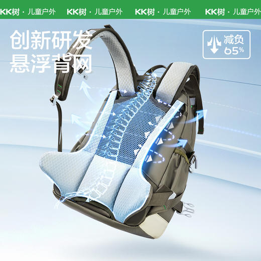 【KK树】小状元悬浮书包 商品图1